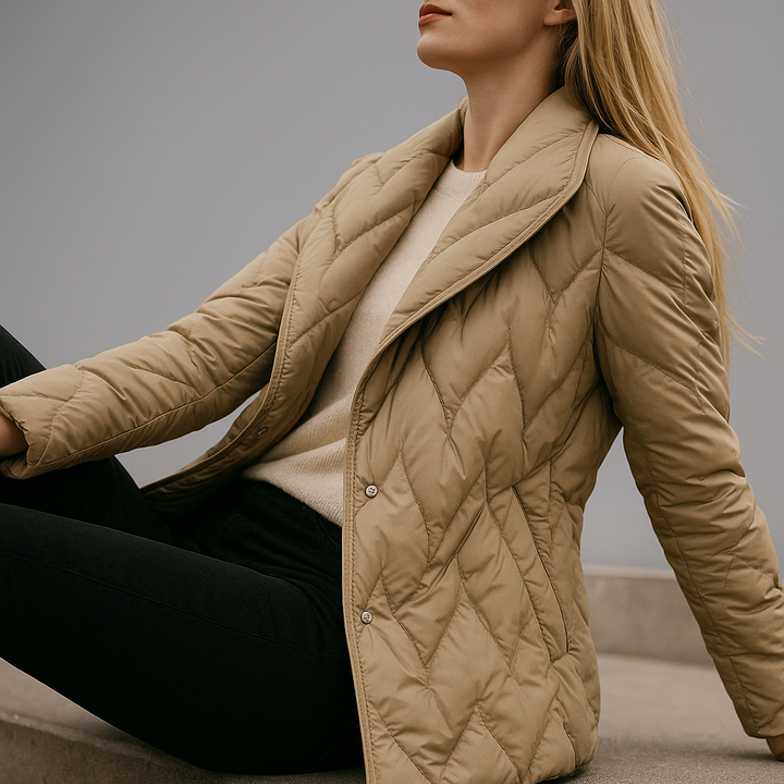 Muse and Valeur | Quilted Wrap Coat