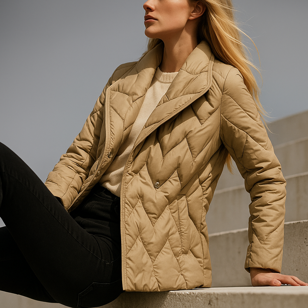 Muse and Valeur | Quilted Wrap Coat