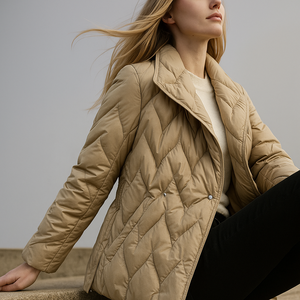 Muse and Valeur | Quilted Wrap Coat