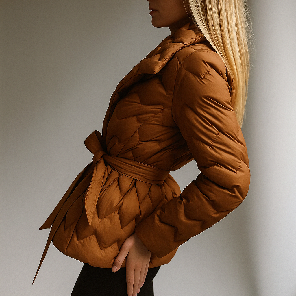 Muse and Valeur | Quilted Wrap Coat