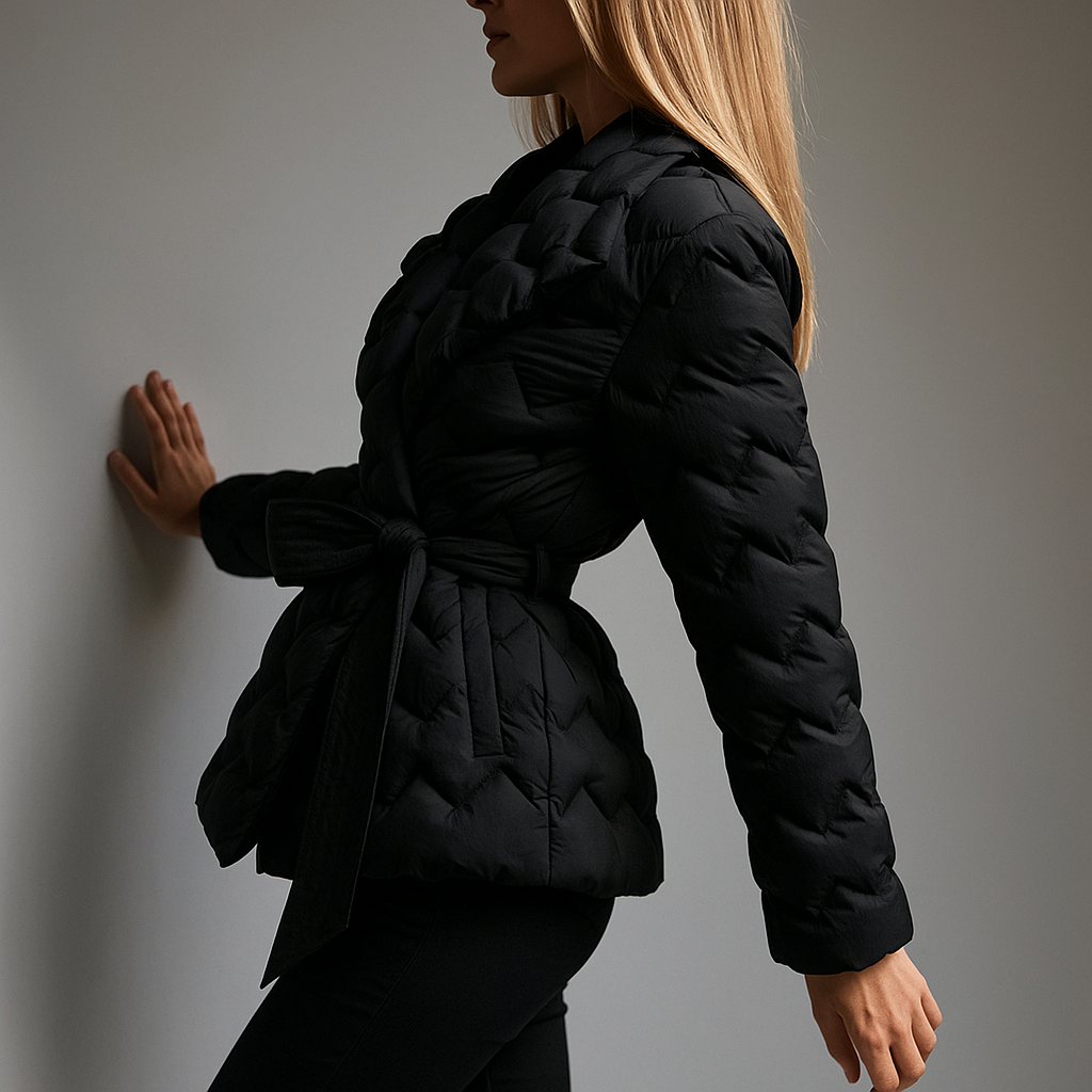 Muse and Valeur | Quilted Wrap Coat