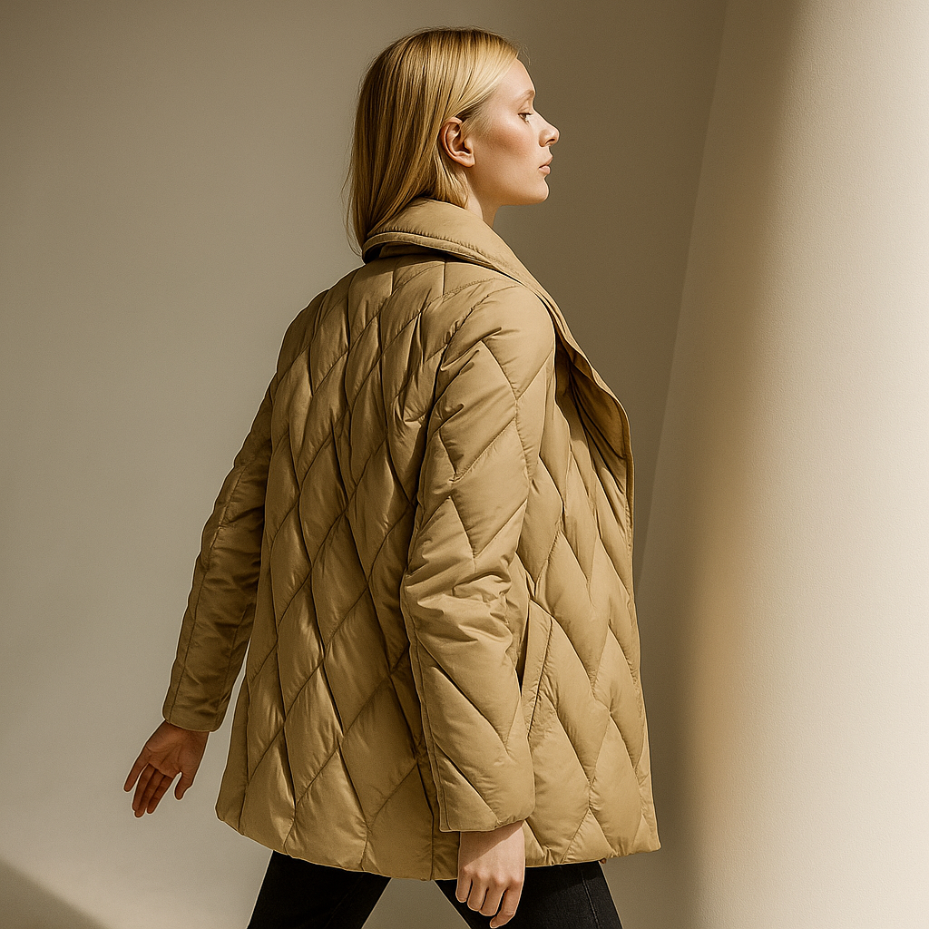 Muse and Valeur | Quilted Wrap Coat