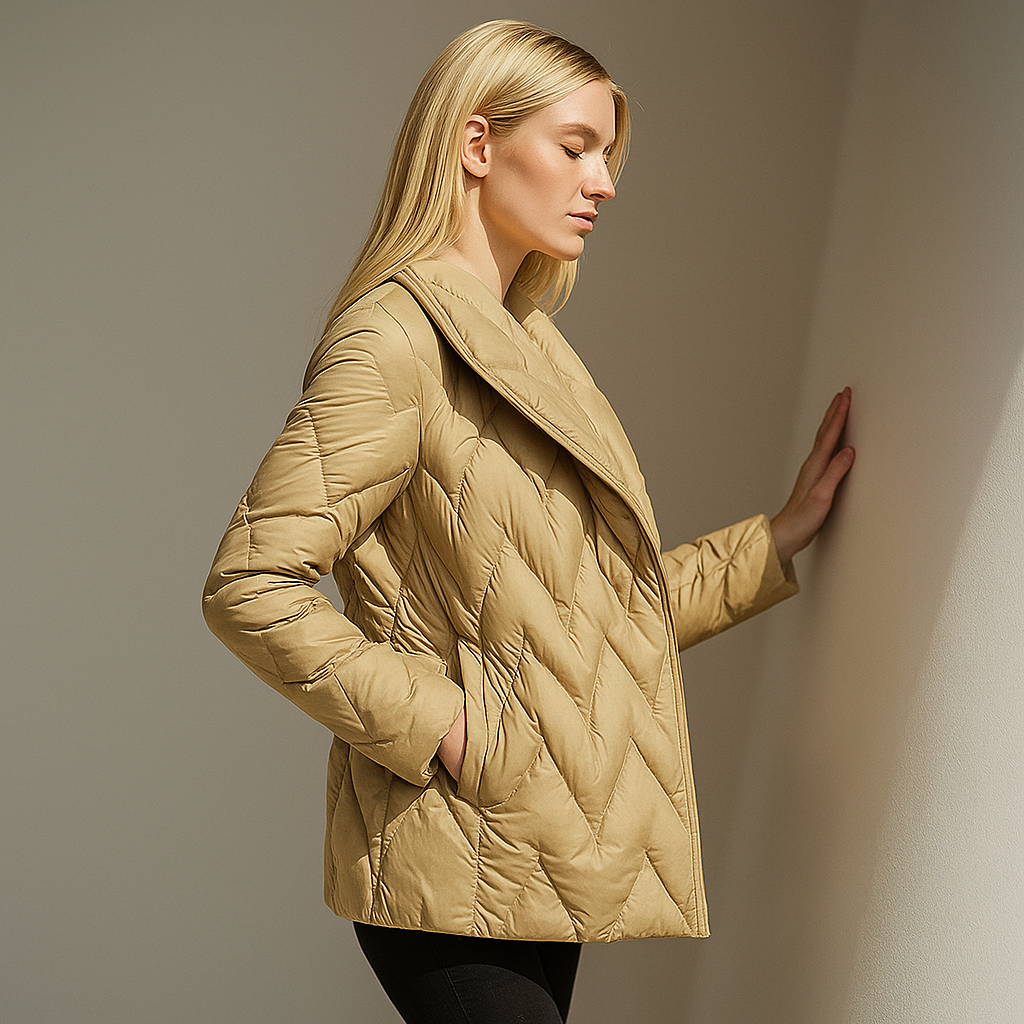 Muse and Valeur | Quilted Wrap Coat