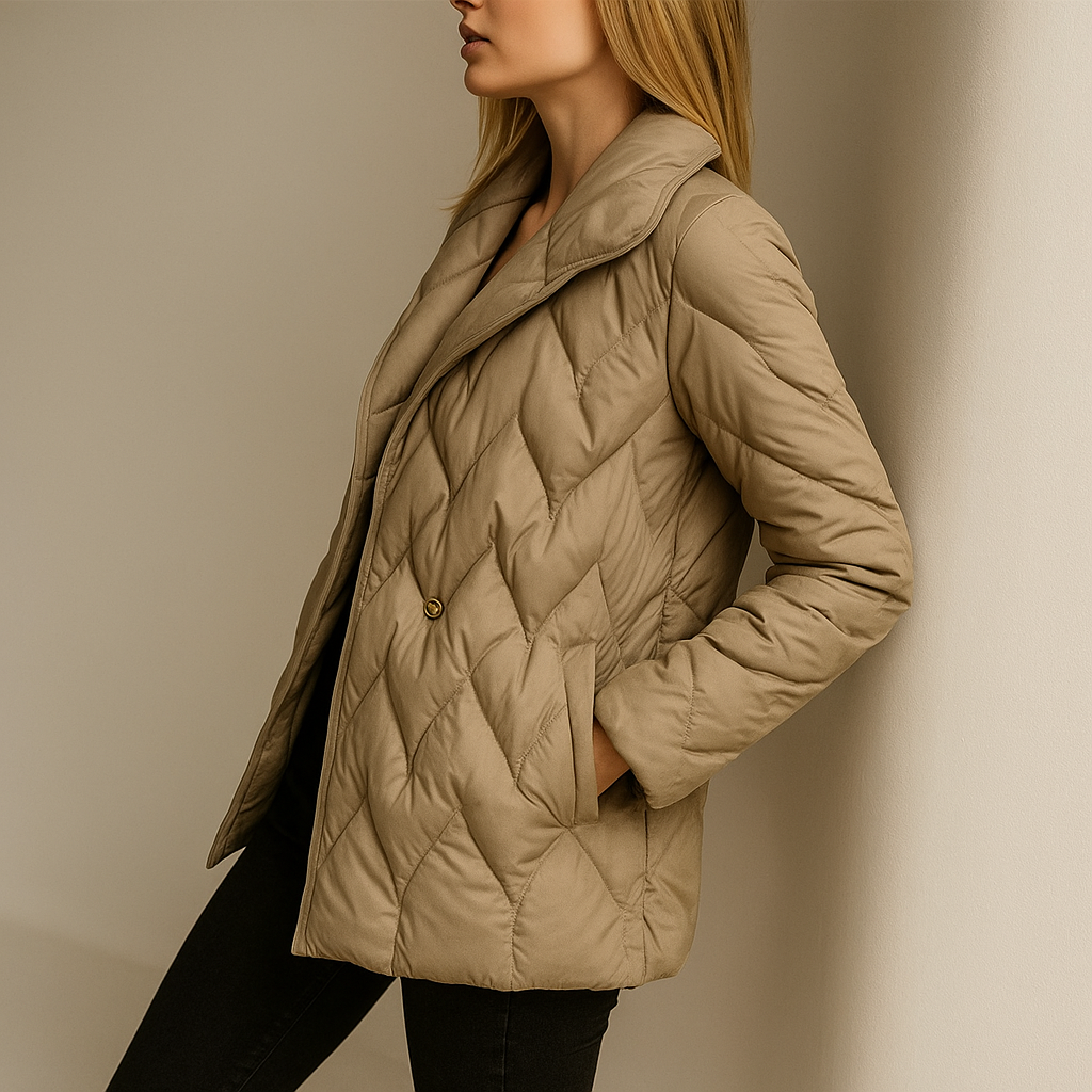 Muse and Valeur | Quilted Wrap Coat