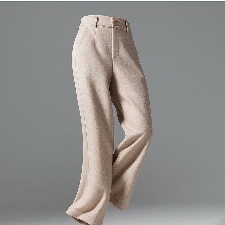 Muse and Valeur | Wool Wide-Leg Trousers