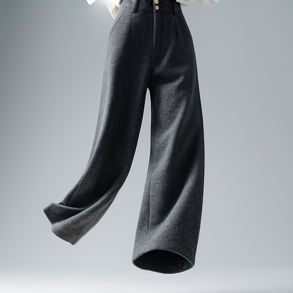 Muse and Valeur | Wool Wide-Leg Trousers