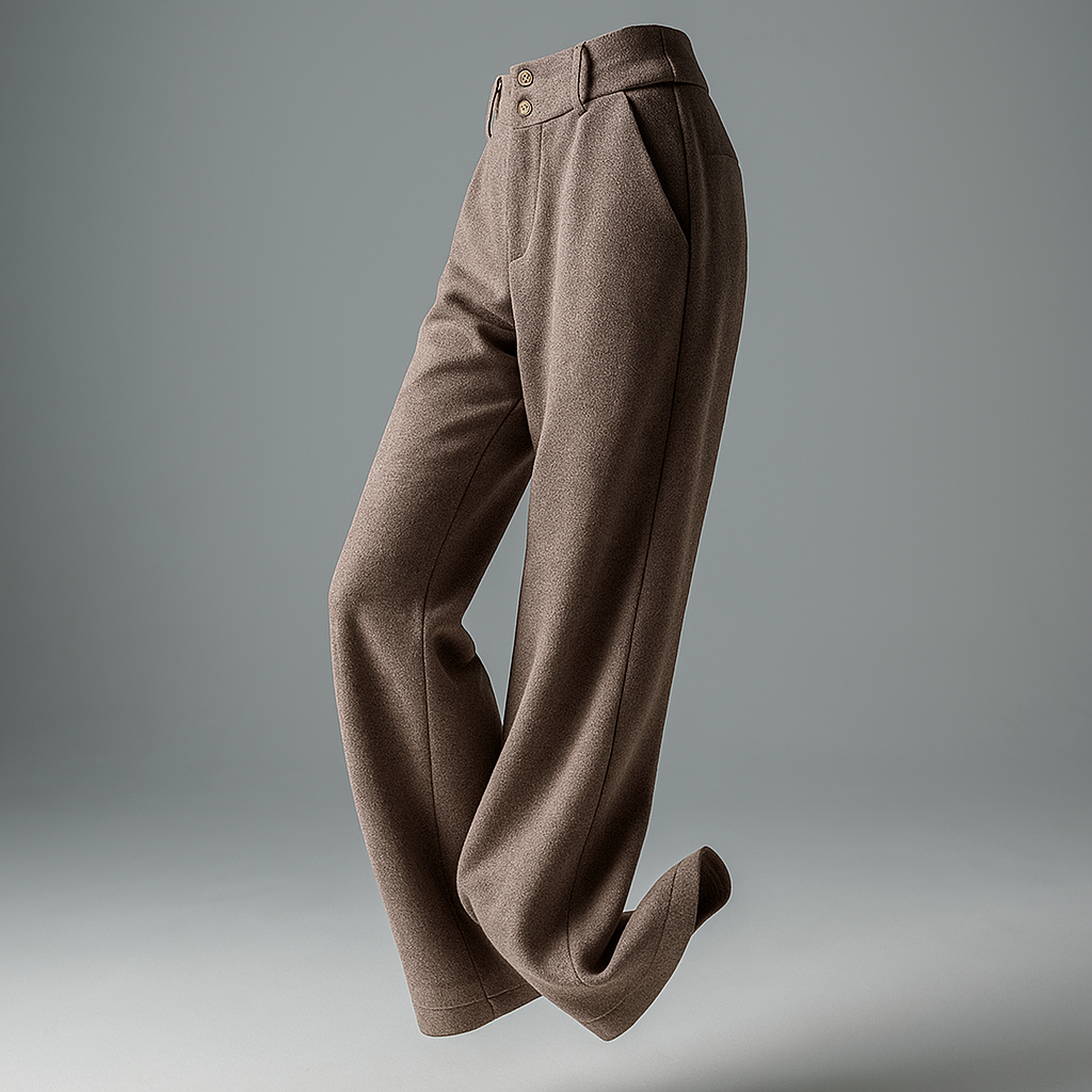 Muse and Valeur | Wool Wide-Leg Trousers