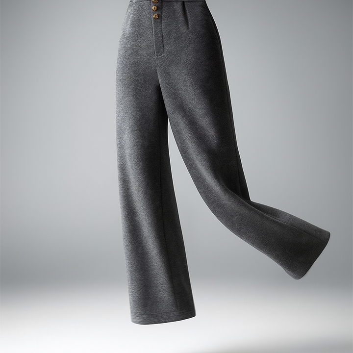 Muse and Valeur | Wool Wide-Leg Trousers