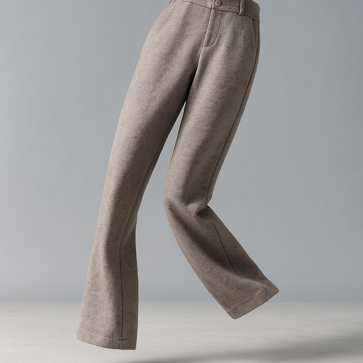 Muse and Valeur | Wool Wide-Leg Trousers