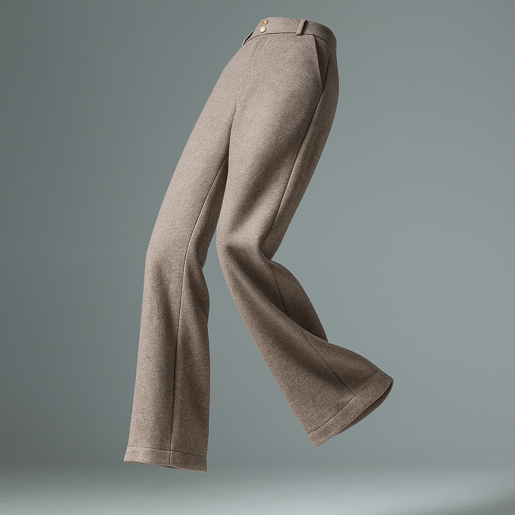 Muse and Valeur | Wool Wide-Leg Trousers