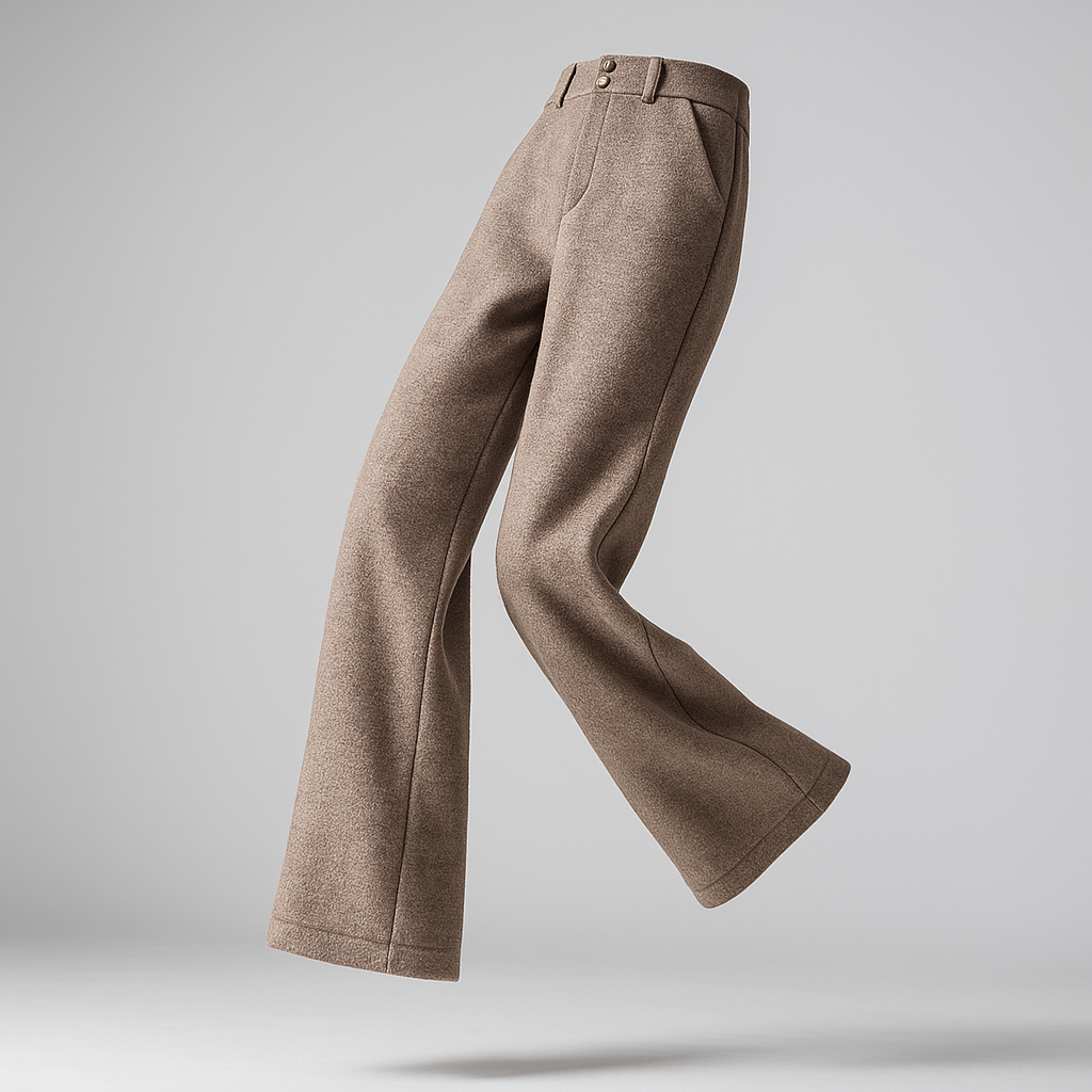 Muse and Valeur | Wool Wide-Leg Trousers