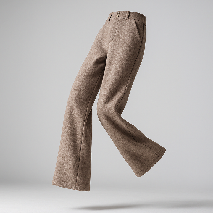 Muse and Valeur | Wool Wide-Leg Trousers