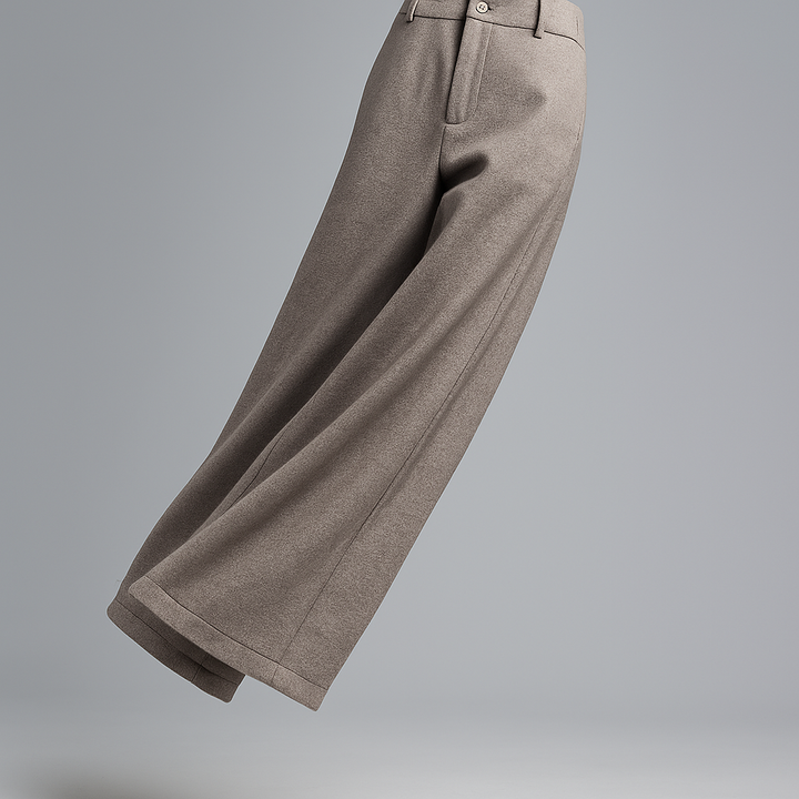 Muse and Valeur | Wool Wide-Leg Trousers