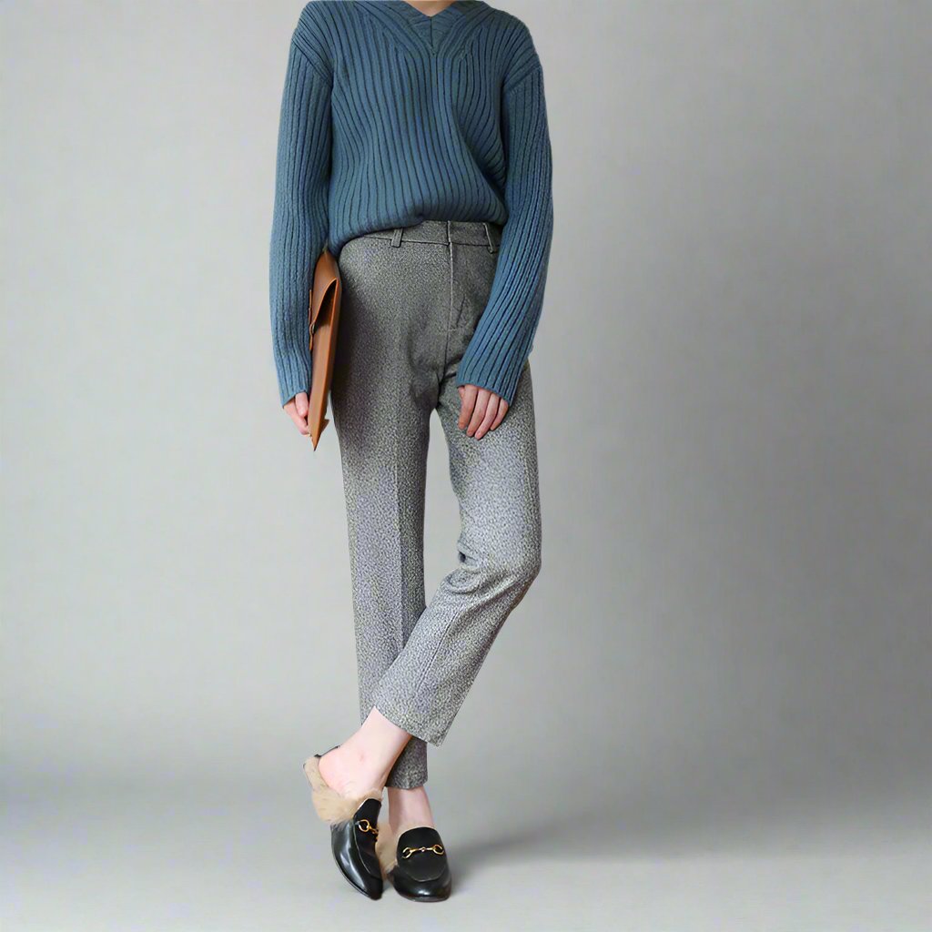 Muse & Valeur | Classic Wool Trousers for Women