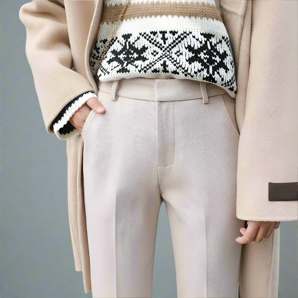 Muse & Valeur | Classic Wool Trousers for Women