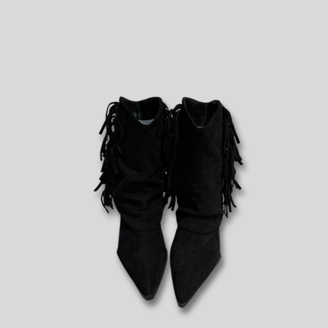 Muse and Valeur | Suede Western Boots