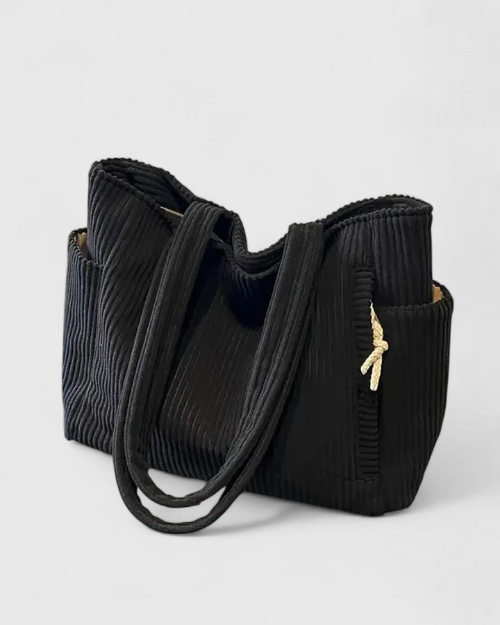 Muse and Valeur | Tote Bag, Ribbed Material