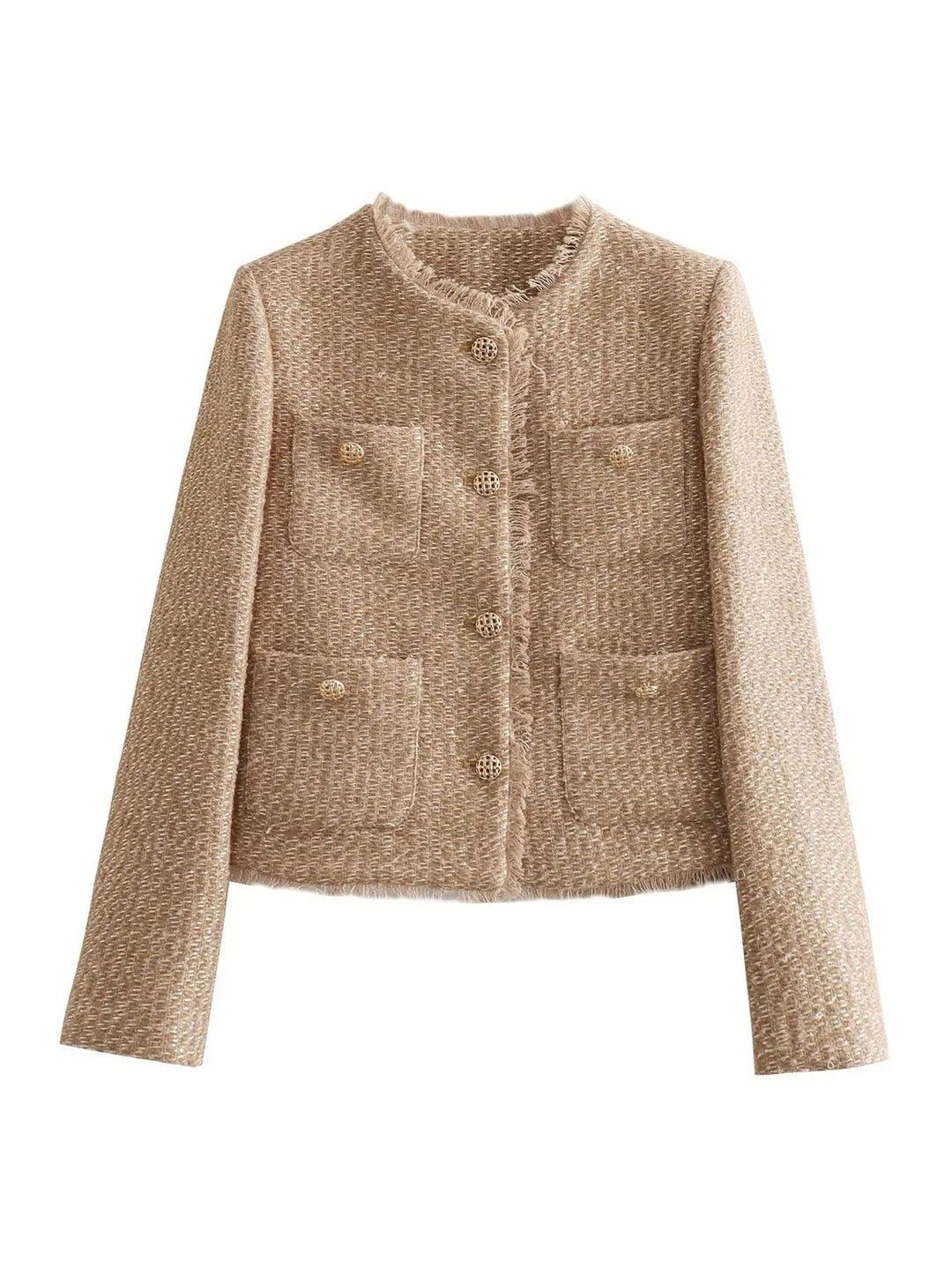 Muse and Valeur | Short Tweed Blazer