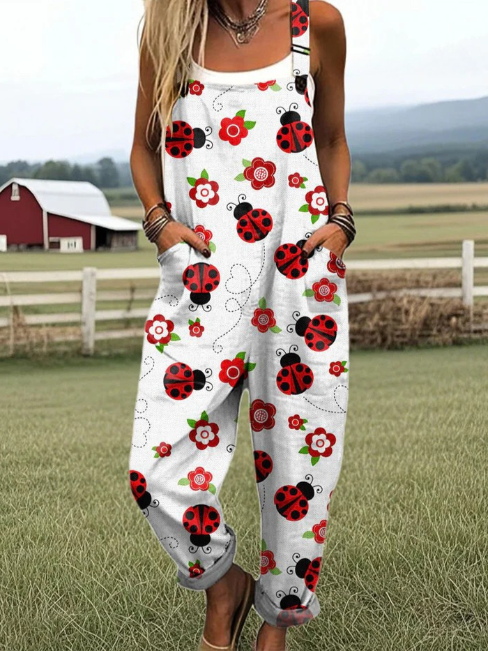 Muse & Valeur | Wide-Leg Jumpsuit for Women in Bloom Haven