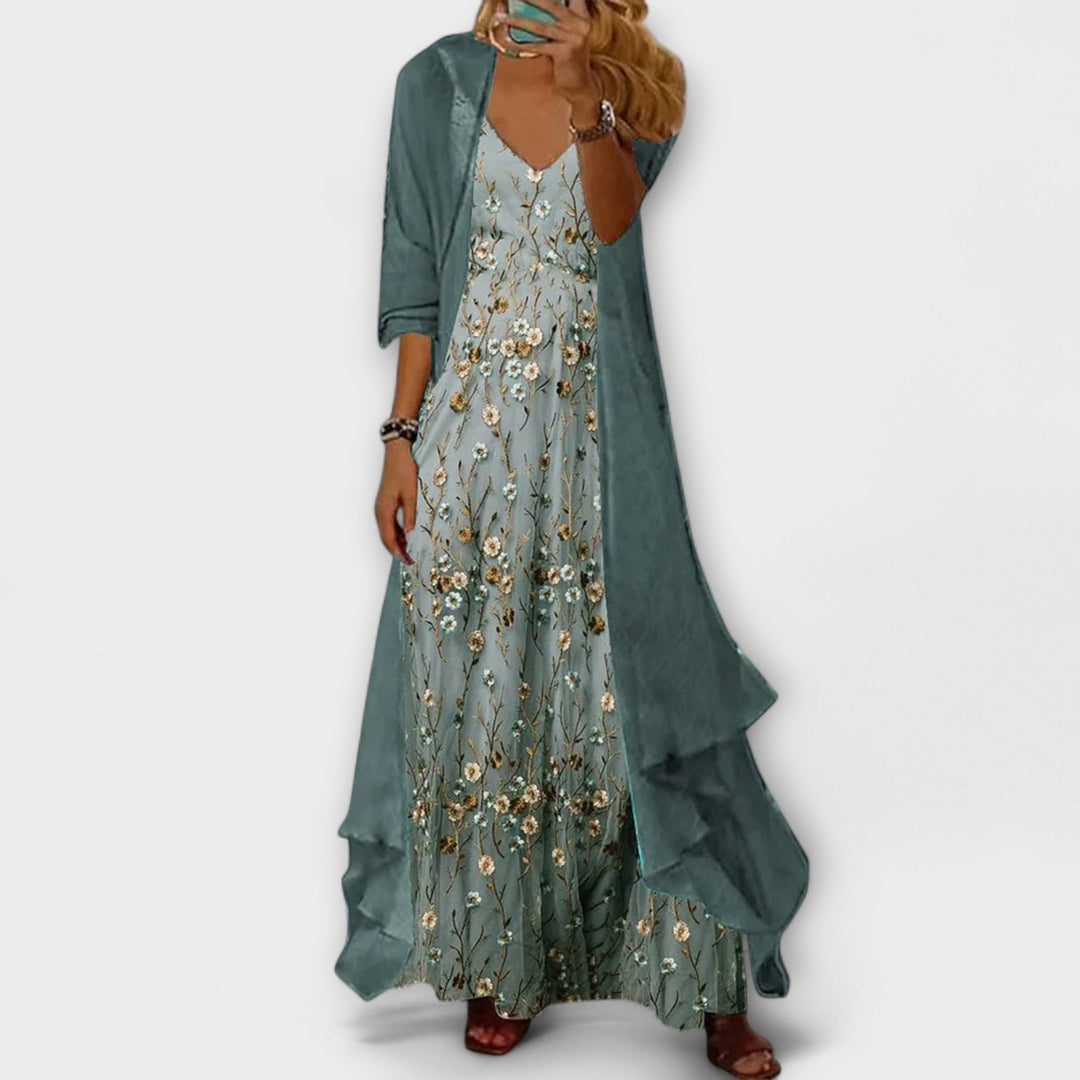 Muse and Valeur | Maxi Dress Two-Piece Set