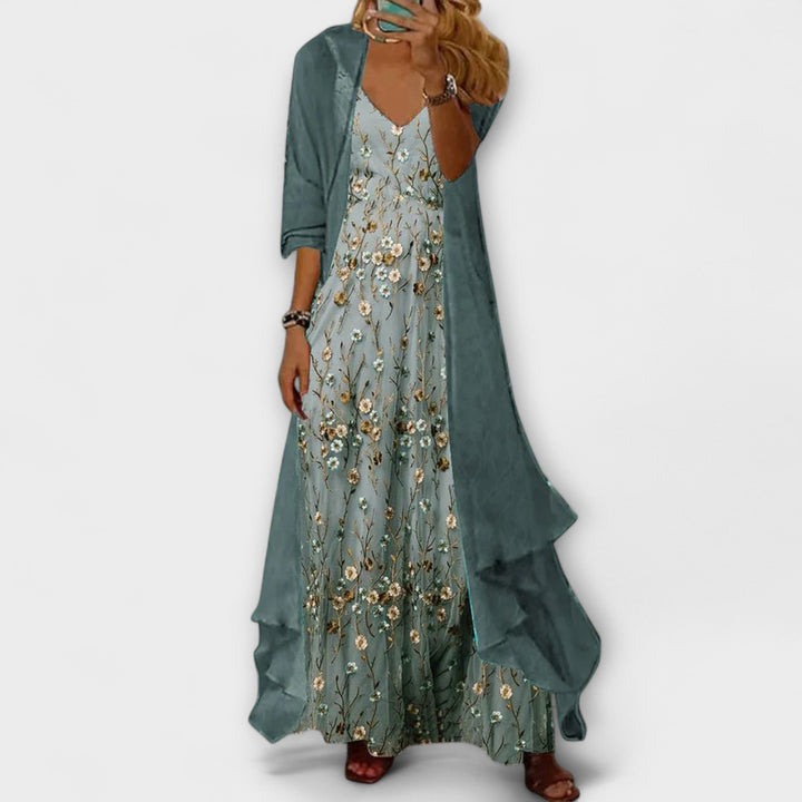 Muse and Valeur | Maxi Dress Two-Piece Set