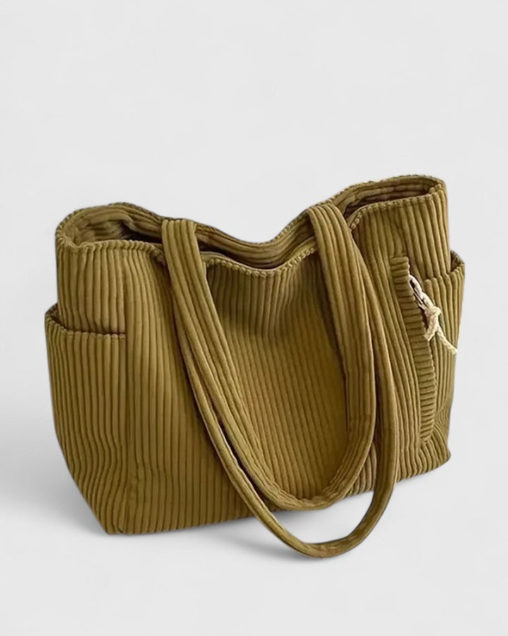 Muse and Valeur | Tote Bag, Ribbed Material