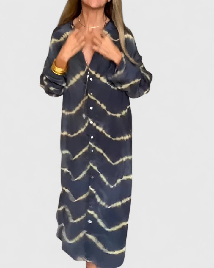 Muse and Valeur | Striped Maxi Dress