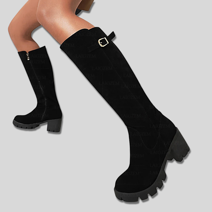 Muse and Valeur | Suede Knee High Boots