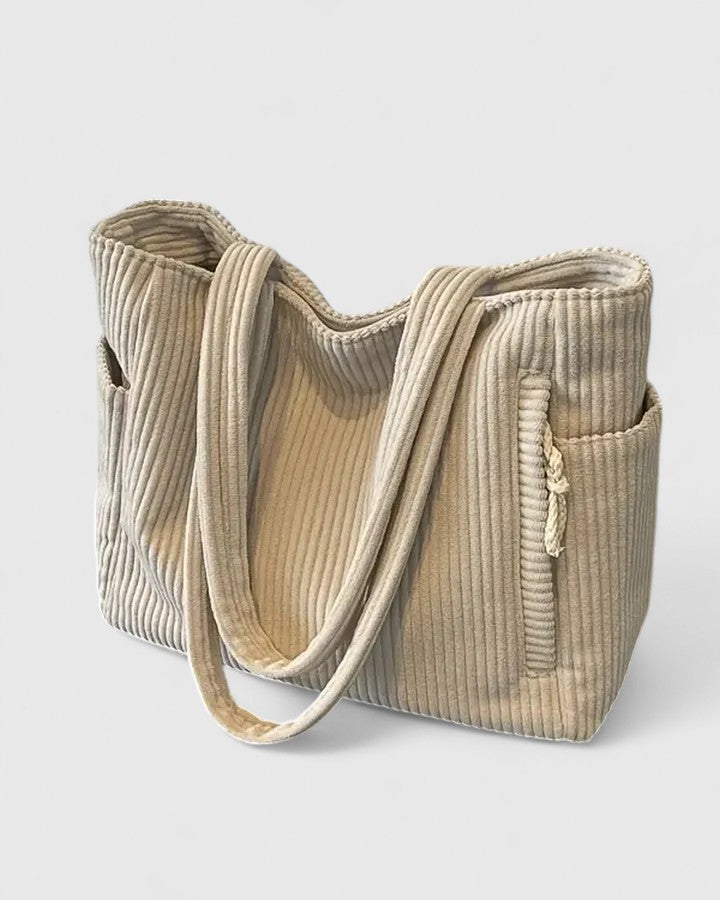 Muse and Valeur | Tote Bag, Ribbed Material