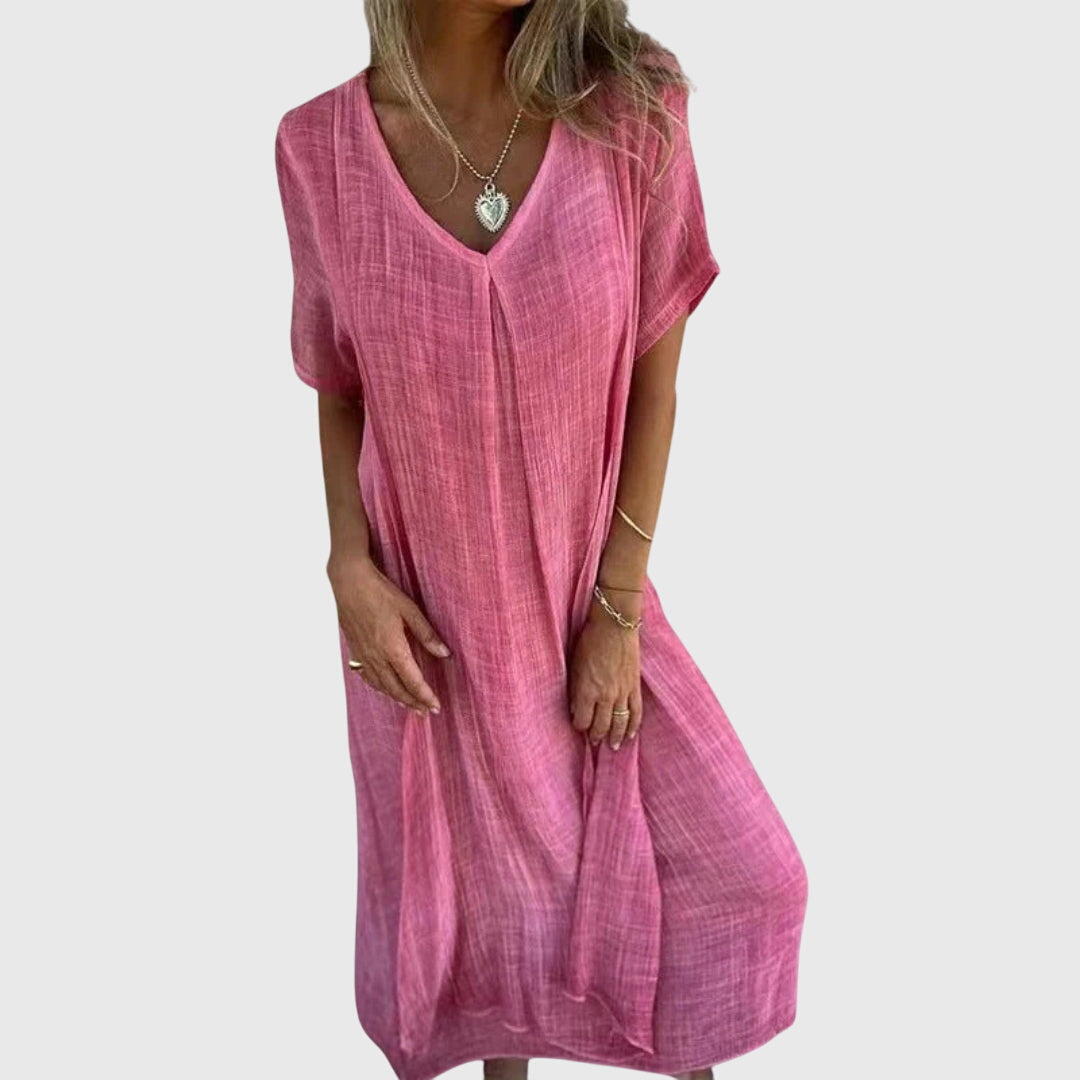 Muse and Valeur | Lightweight V-Neck Dress