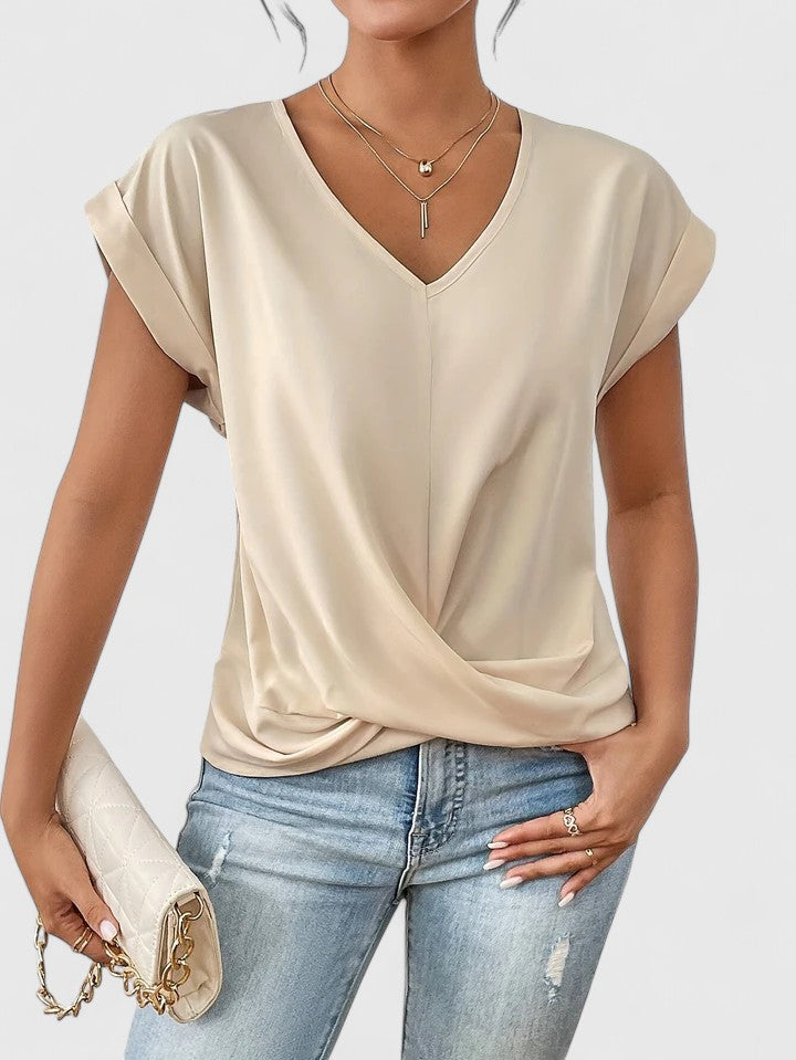 Muse and Valeur | Comfortable V-Neck Top