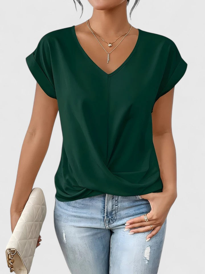 Muse and Valeur | Comfortable V-Neck Top