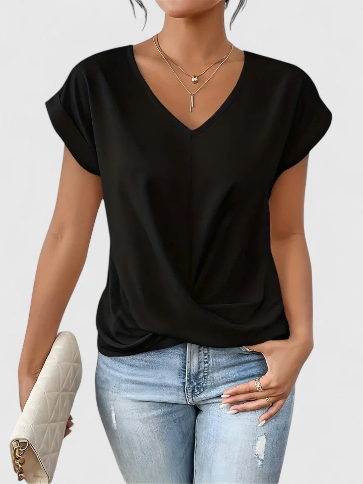 Muse and Valeur | Comfortable V-Neck Top