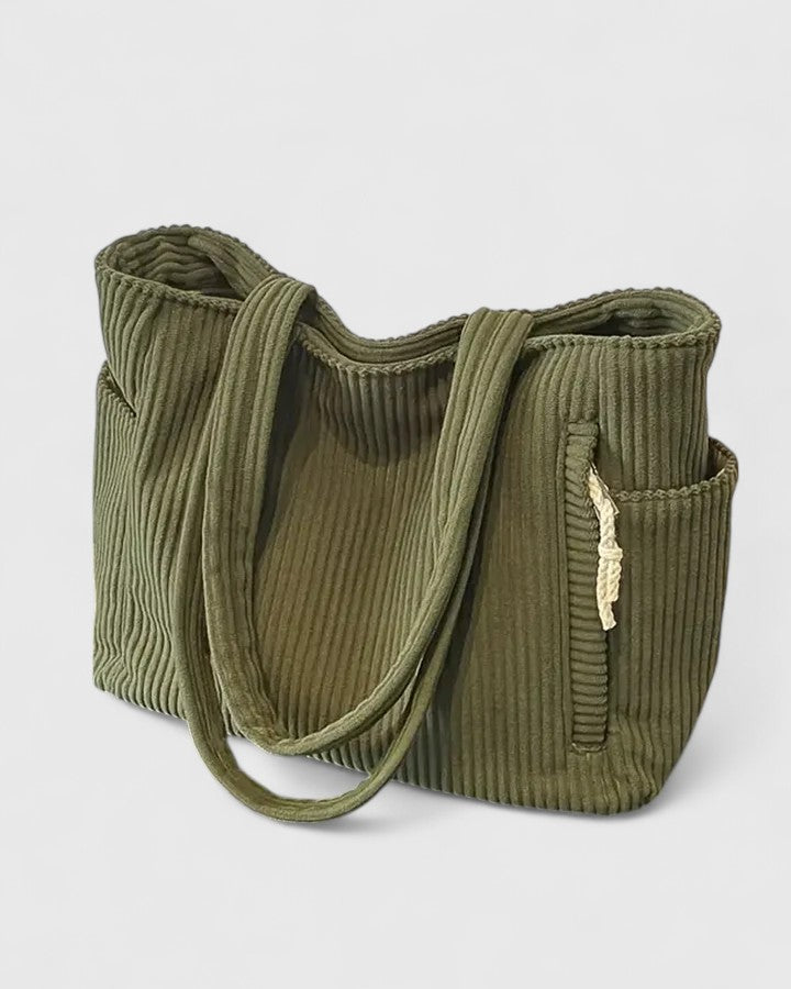 Muse and Valeur | Tote Bag, Ribbed Material