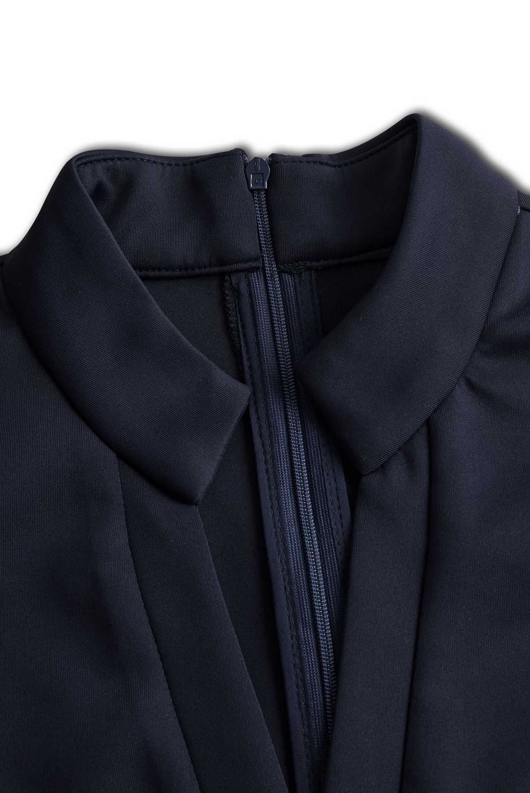 Muse & Valeur | Elegant Sleeveless Navy Sheath Dress - Timeless Professional Chic