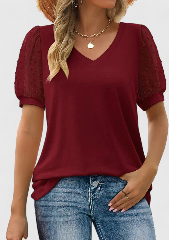 Muse and Valeur | V-Neck Top