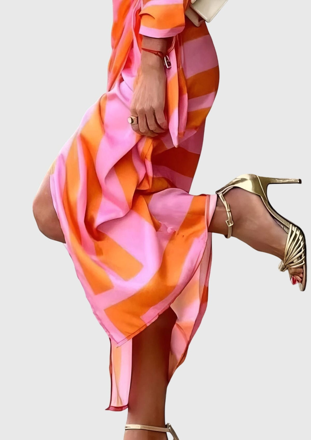 Muse and Valeur | Wrap Dress with Print