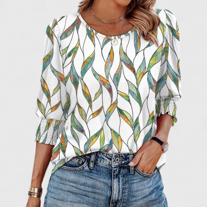 Muse and Valeur | Smocked Top