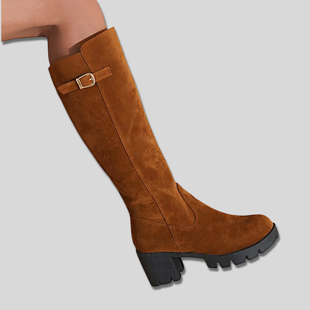 Muse and Valeur | Suede Knee High Boots