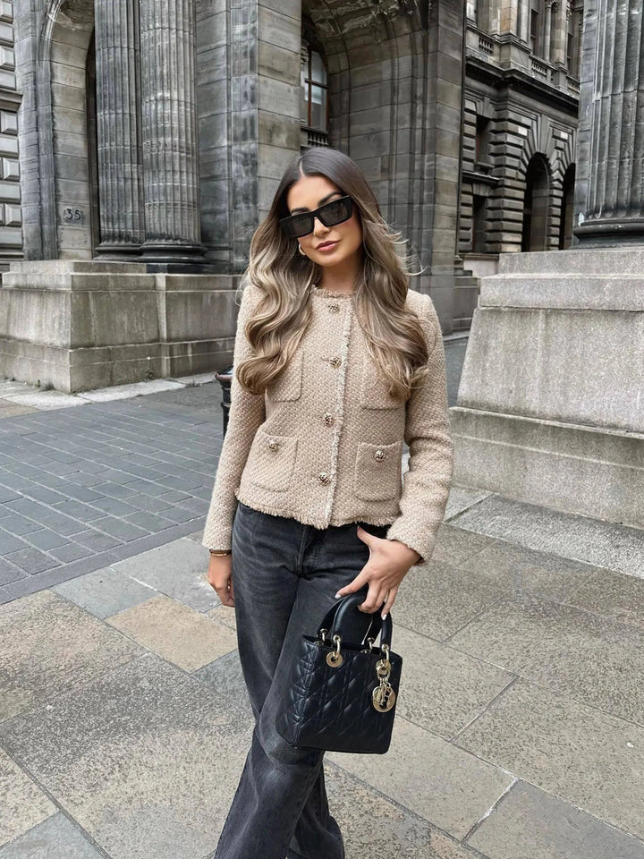 Muse and Valeur | Short Tweed Blazer