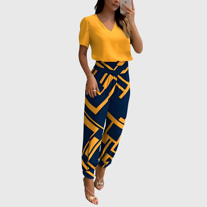 Muse and Valeur | Blouse and Pants Set