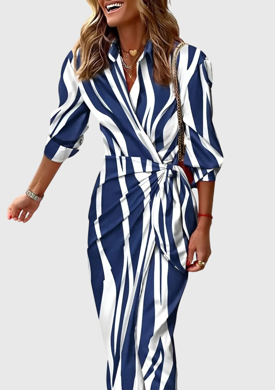 Muse and Valeur | Wrap Dress with Print