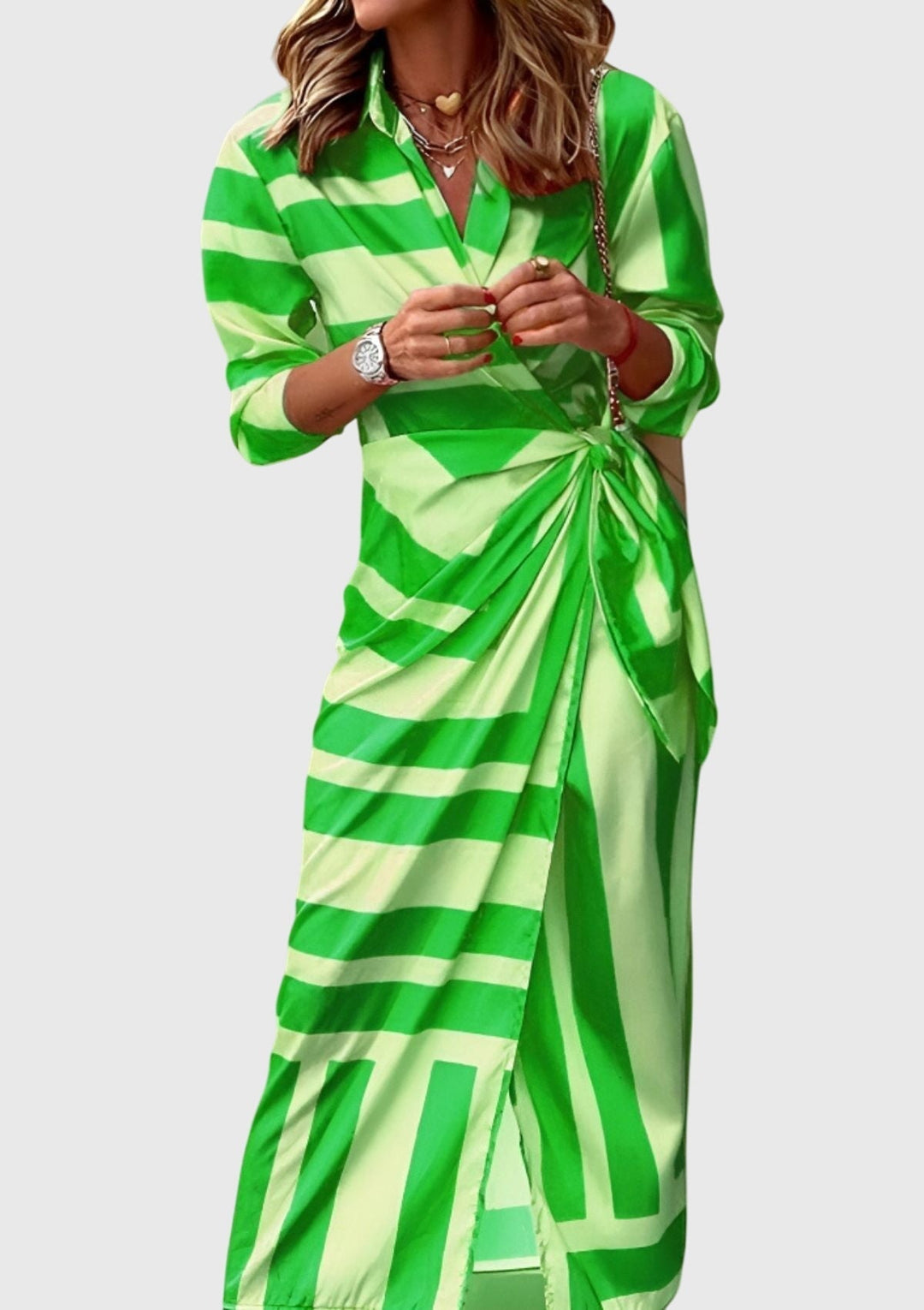 Muse and Valeur | Wrap Dress with Print