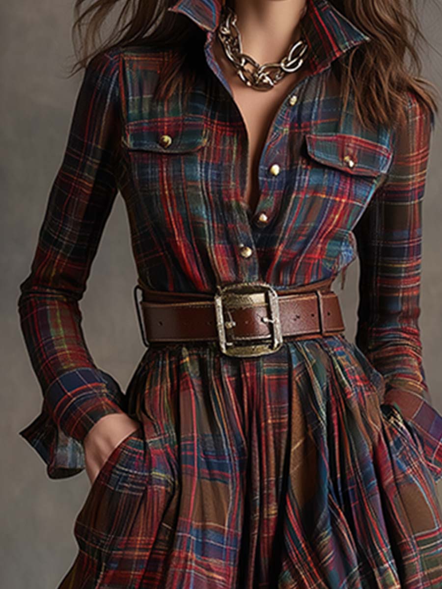 Muse and Valeur | Classic Button-Up Shirt Dress