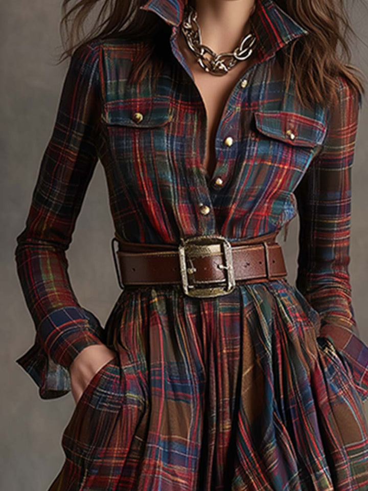 Muse and Valeur | Classic Button-Up Shirt Dress