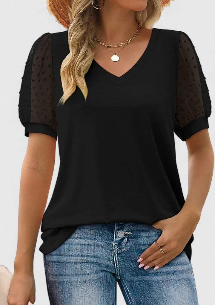 Muse and Valeur | V-Neck Top