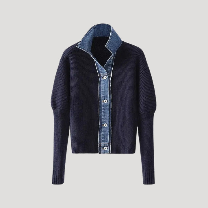 Muse and Valeur | Women's Layered Button Cardigan Jacket