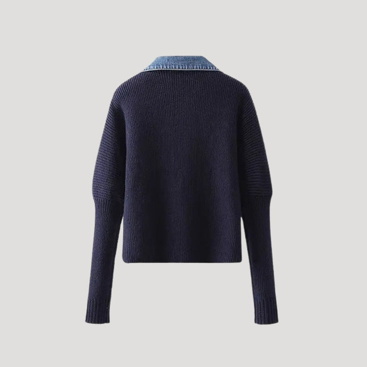 Muse and Valeur | Women's Layered Button Cardigan Jacket