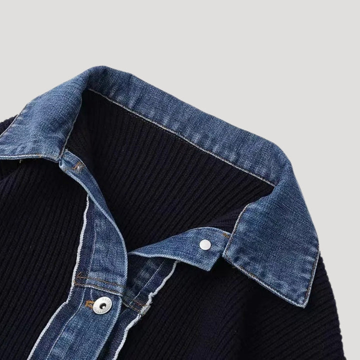 Muse and Valeur | Women's Layered Button Cardigan Jacket