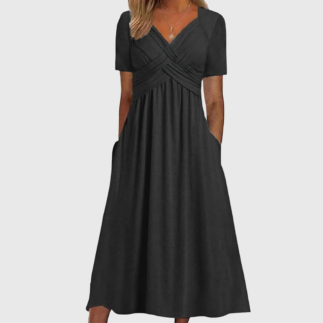 Muse and Valeur | Midi Dress, Tummy Control